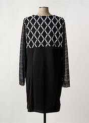 Robe mi-longue noir VIRGINIE & MOI pour femme seconde vue