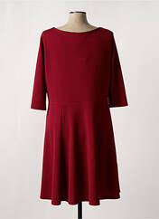 Robe mi-longue rouge LYANNE pour femme seconde vue