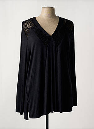 T-shirt noir LADY BELLE pour femme