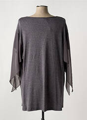 Tunique sans manche gris LADY BELLE pour femme seconde vue