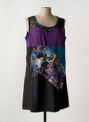 Tunique sans manche noir L33 pour femme seconde vue