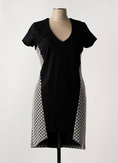 Robe mi-longue noir NANA BAILA pour femme