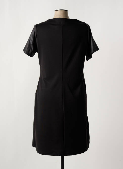 Robe mi-longue noir ROMEO POUR JULIETTE pour femme