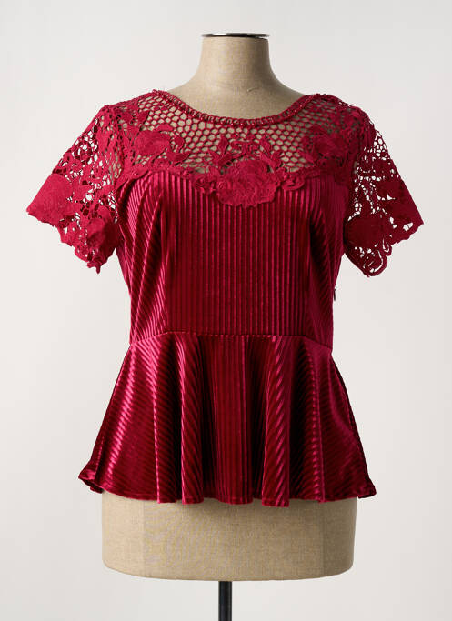 Top rouge LUXE COLLECTION pour femme