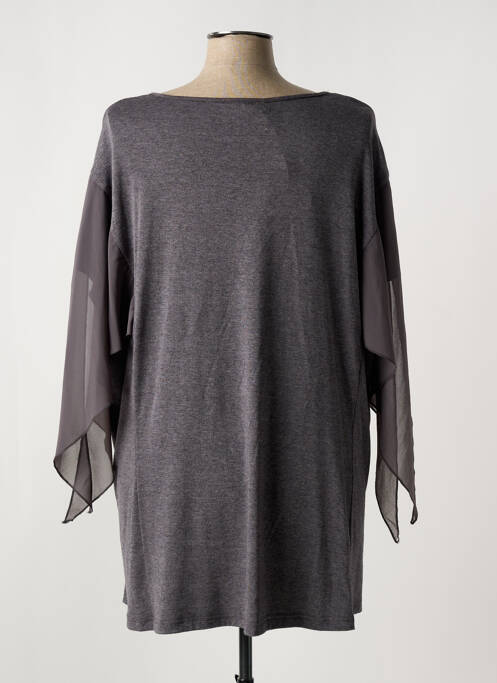 Tunique sans manche gris LADY BELLE pour femme