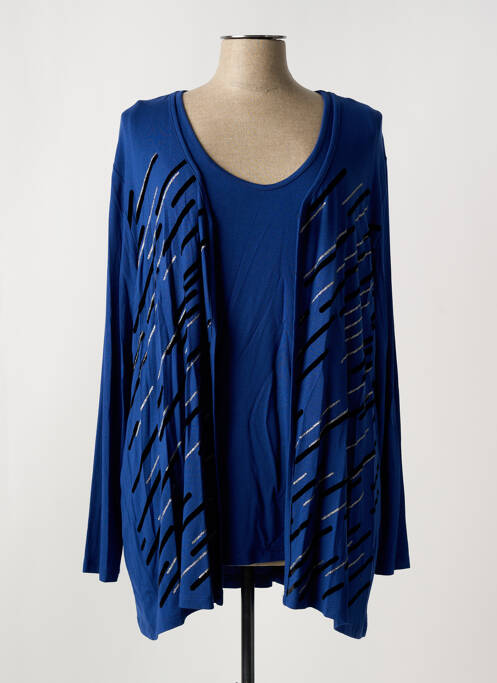 Twin-set bleu ALAIN MURATI pour femme