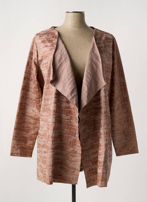 Veste casual marron ROMEO POUR JULIETTE pour femme