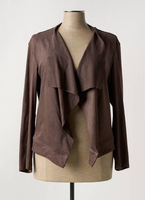 Veste casual marron ROMEO POUR JULIETTE pour femme