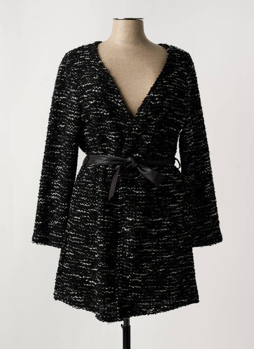 Veste casual noir ROMEO POUR JULIETTE pour femme