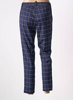 Pantalon slim poches taille haute bleu HIPPOCAMPE femme