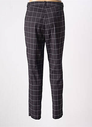 Pantalon slim poches taille haute noir HIPPOCAMPE femme