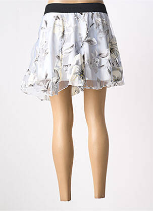 Jupe courte taille haute gris CHARBELL femme
