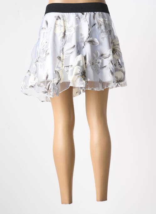 Jupe courte taille haute gris CHARBELL femme