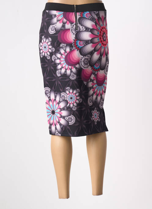 Jupe mi-longue noir 101 IDEES pour femme