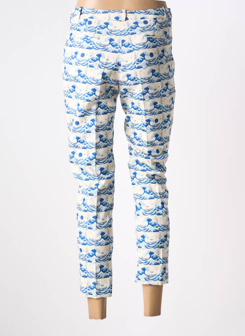 Pantalon 7/8 bleu HIPPOCAMPE pour femme