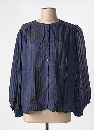 Chemisier bleu GRACE & MILA pour femme