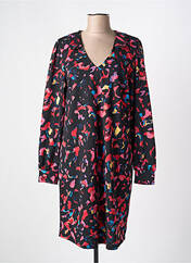 Robe mi-longue rose ICHI pour femme seconde vue