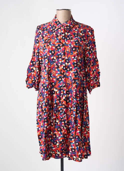 Robe courte orange RUE MAZARINE pour femme