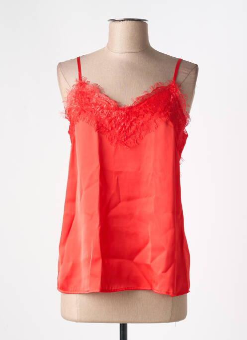 T-shirt rouge ICHI pour femme