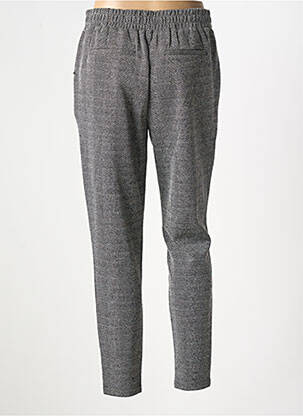 Pantalon chino taille normale taille normale gris ICHI femme