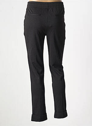 Jogging taille haute taille haute noir ICHI femme