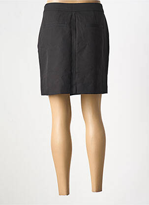 Jupe courte taille haute noir ICHI femme