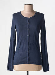 Gilet manches longues bleu ICHI pour femme seconde vue