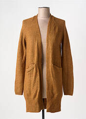 Gilet manches longues marron ICHI pour femme seconde vue