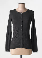 Gilet manches longues noir ICHI pour femme seconde vue