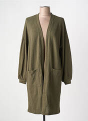 Gilet manches longues vert NOISY MAY pour femme seconde vue