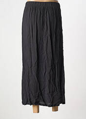 Jupe longue noir ICHI pour femme seconde vue
