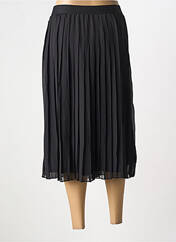 Jupe mi-longue noir ICHI pour femme seconde vue