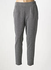 Pantalon chino gris ICHI pour femme seconde vue