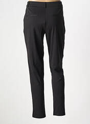 Pantalon chino noir ICHI pour femme seconde vue