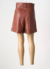 Short marron GRACE & MILA pour femme seconde vue