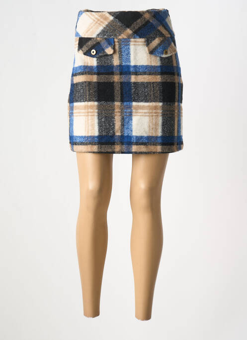 Jupe courte bleu VERO MODA pour femme