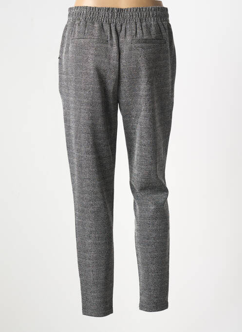 Pantalon chino gris ICHI pour femme