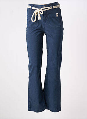 Jeans bootcut taille haute taille haute bleu DEELUXE femme