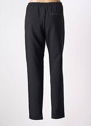 Jegging broderie galons latéraux taille haute noir STUDIO PARISIEN femme