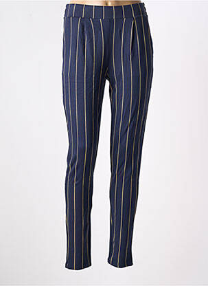 Jegging taille haute taille haute bleu ICHI femme