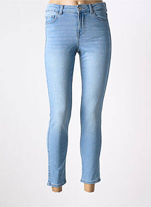 Jeans skinny stretch taille basse bleu PIECES femme