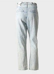 Jeans coupe droite bleu LA PETITE ETOILE pour femme seconde vue