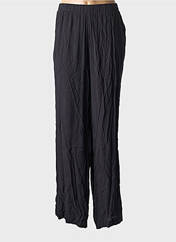 Pantalon large noir ICHI pour femme seconde vue