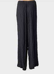 Pantalon large noir ICHI pour femme seconde vue