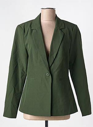 Blazer fausses poches vert ICHI femme