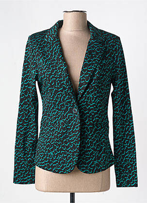 Blazer fausses poches vert ICHI femme