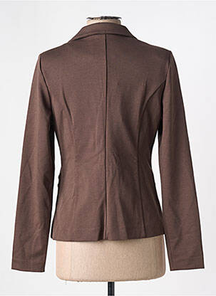 Blazer fausses poches marron ICHI femme