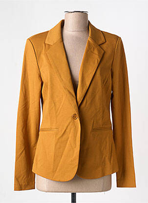 Blazer fausses poches jaune ICHI femme