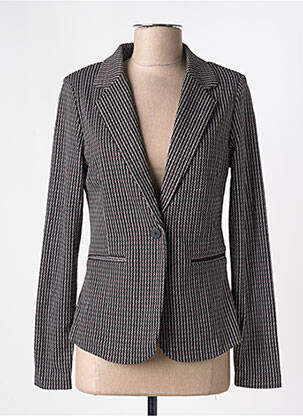 Blazer fausses poches marron ICHI femme