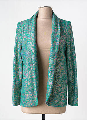Blazer fausses poches vert MOLLY BRACKEN femme